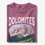 The Dolomites Italy Vintage Travel Poster T-Shirt