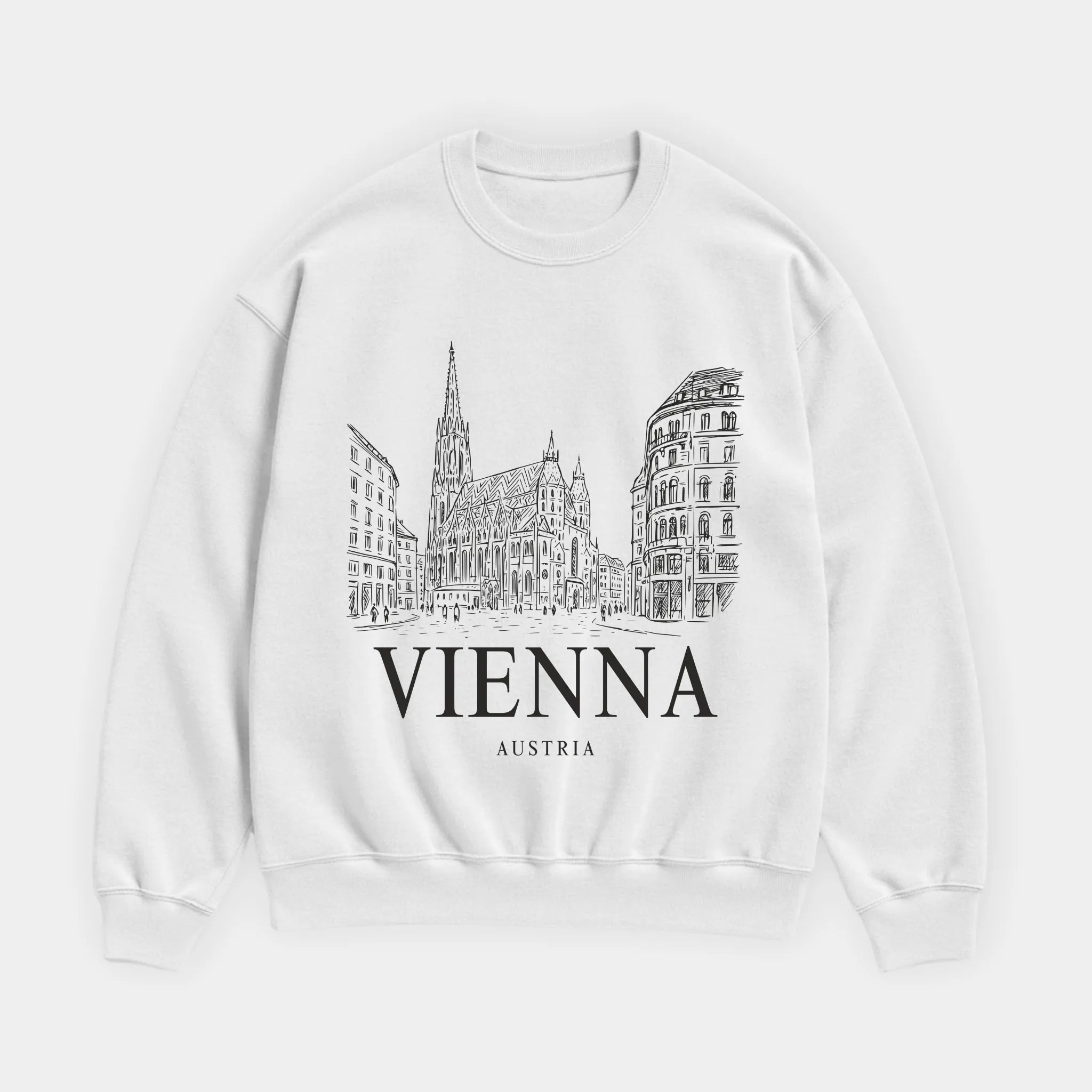 Vienna Vintage Sketch Sweatshirt