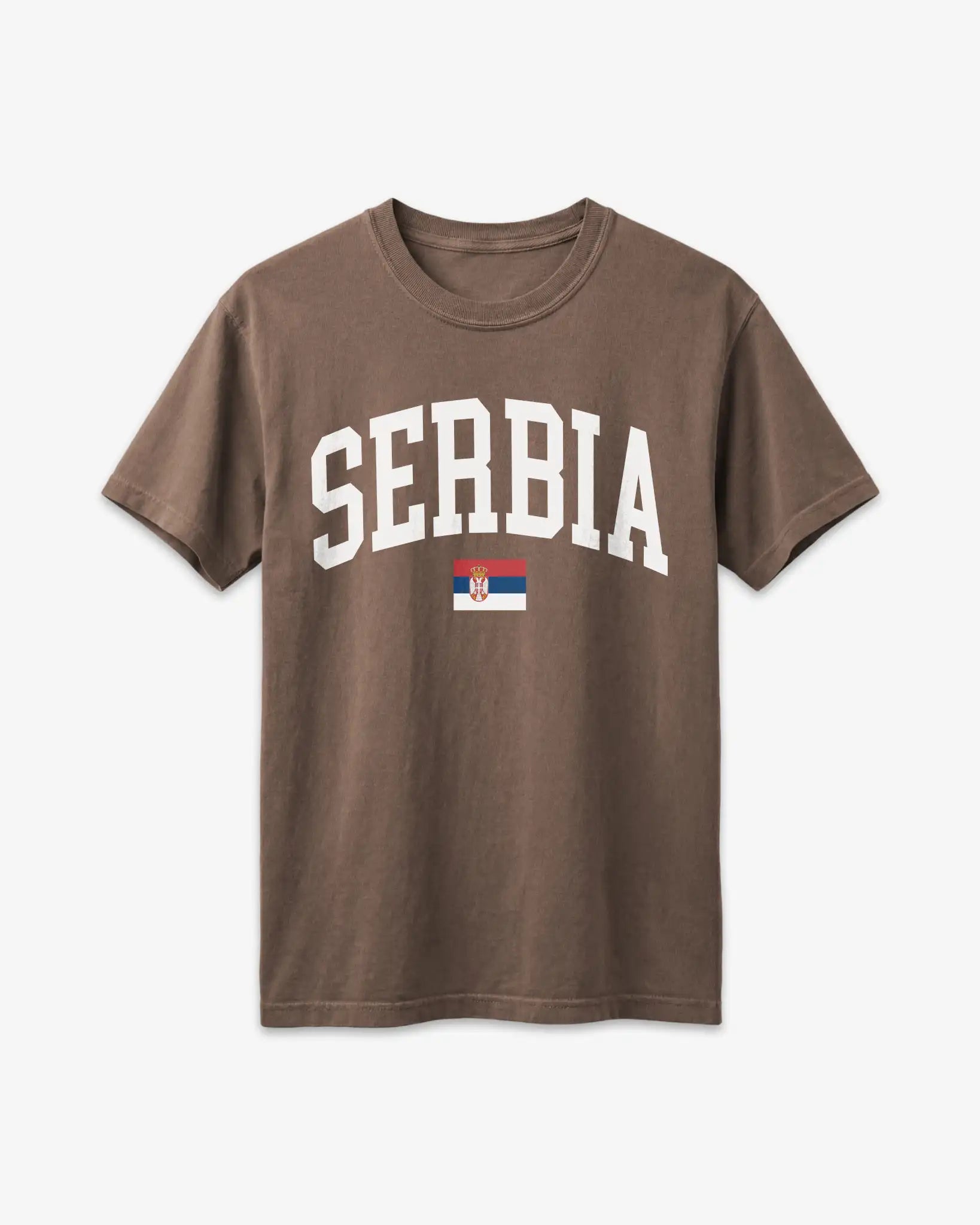 Serbia Collegiate Flag T-Shirt