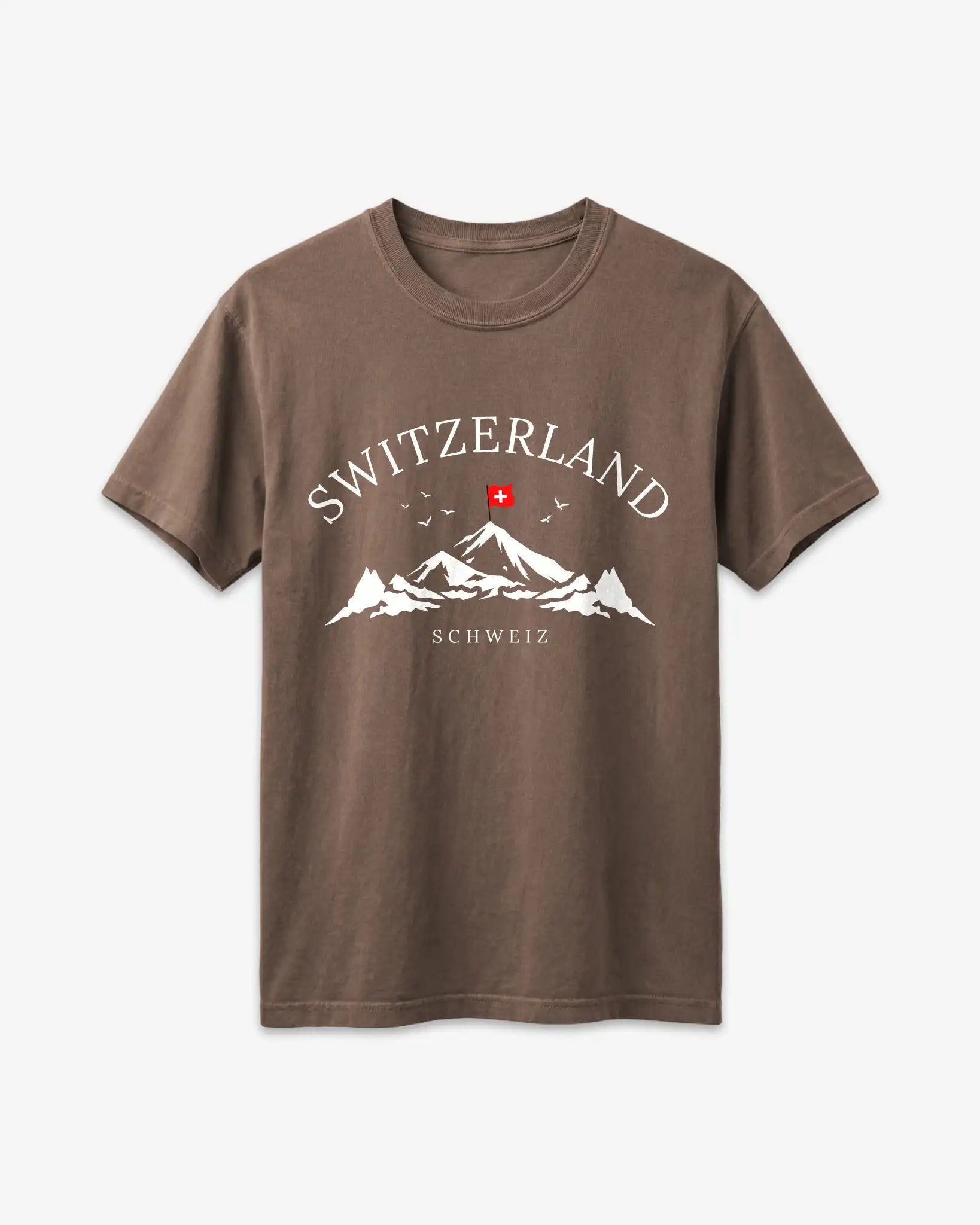 Switzerland Mountain Vista T-Shirt