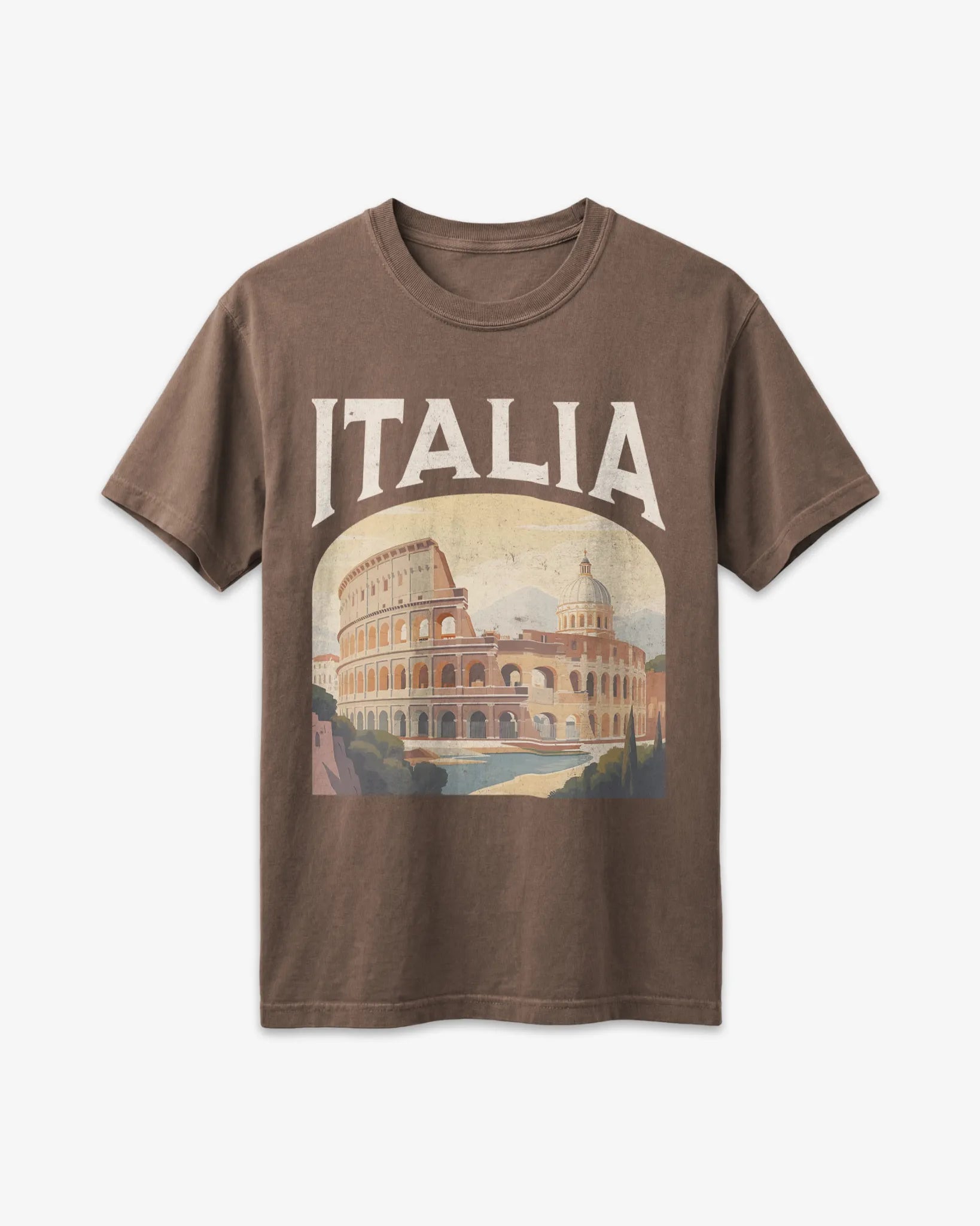 Italia Vintage Travel Poster T-Shirt