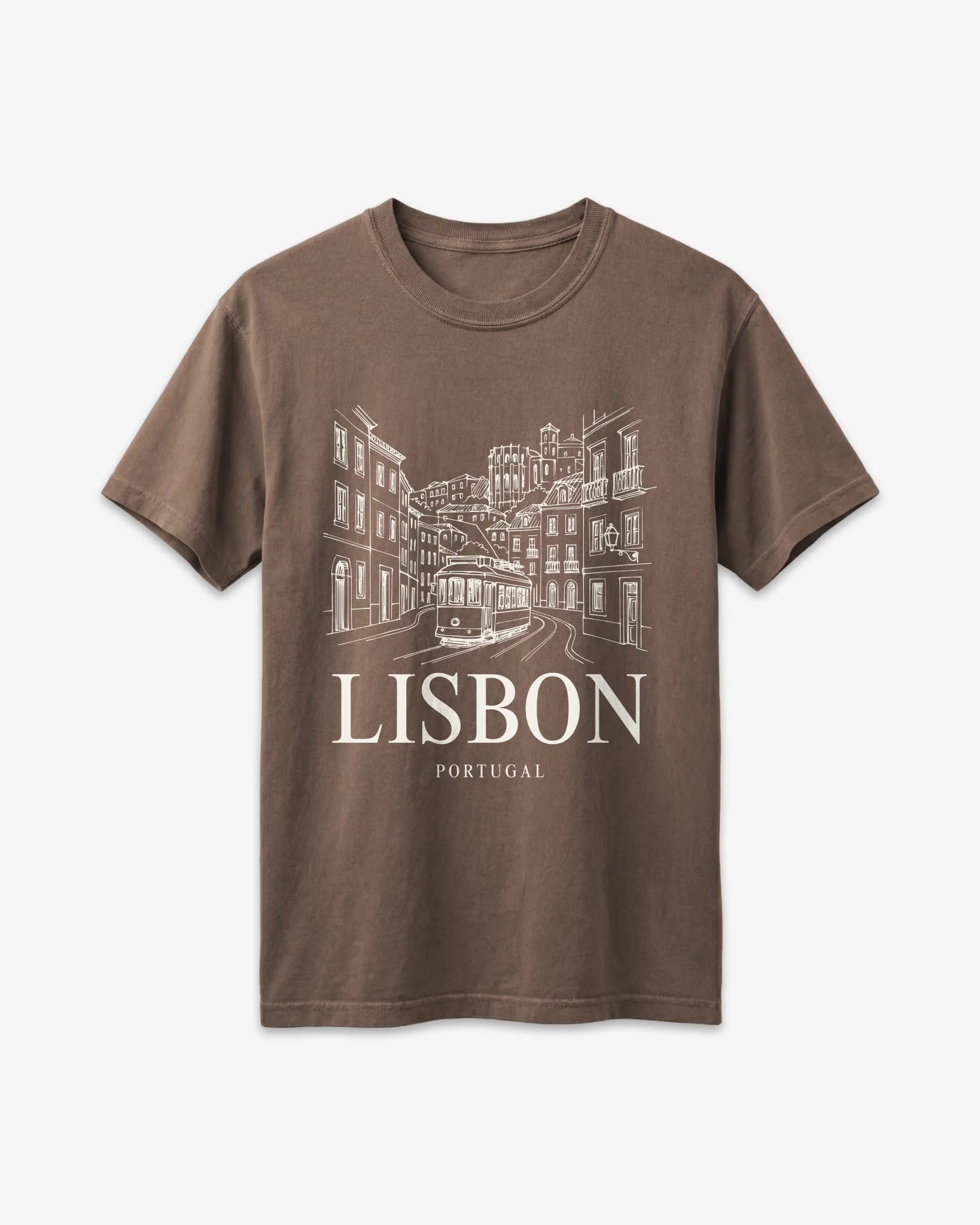 Lisbon Vintage Sketch T-Shirt