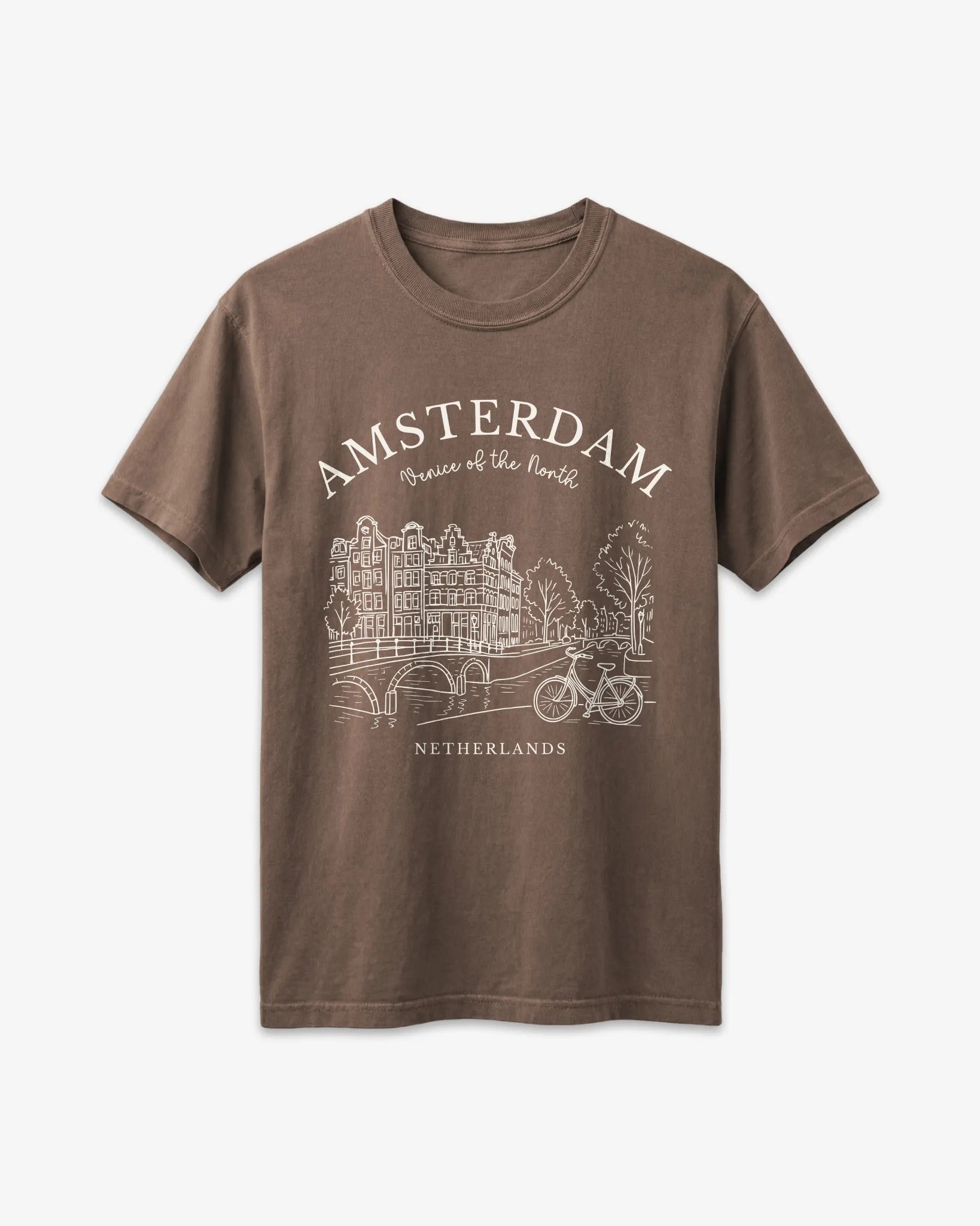 Amsterdam Vintage Sketch T-Shirt
