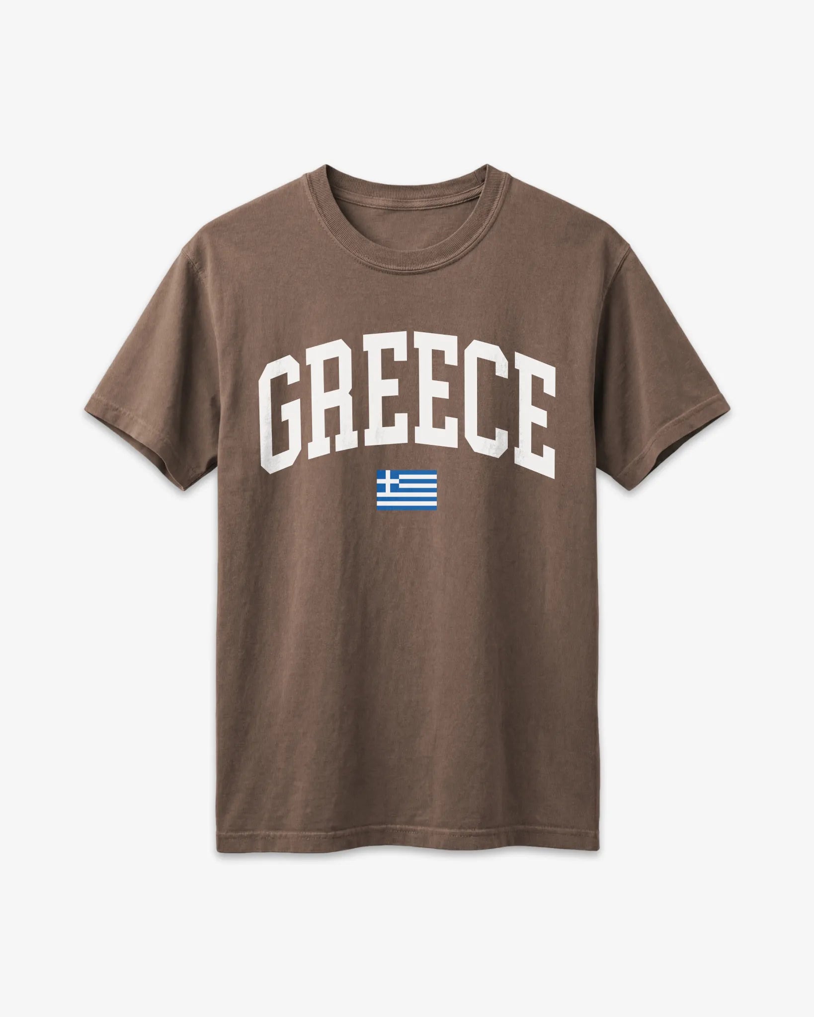 Greece Collegiate Flag T-Shirt