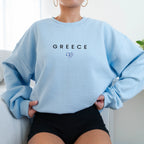 Greece Minimal Flag Sweatshirt