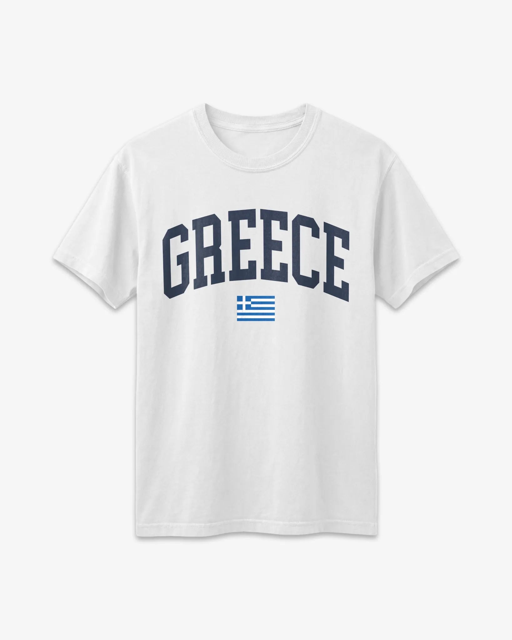 Greece Collegiate Flag T-Shirt