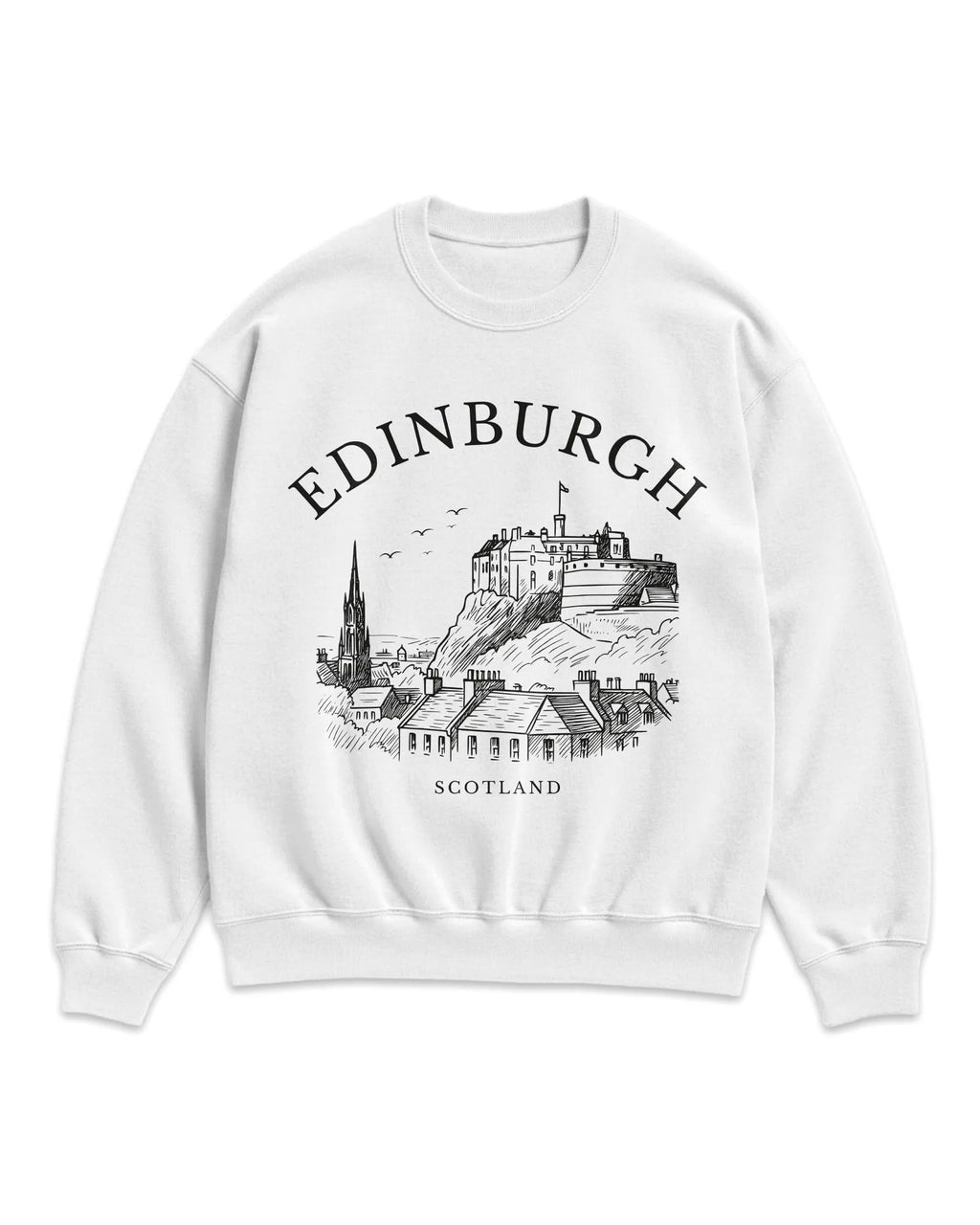 Edinburgh Vintage Sketch Sweatshirt