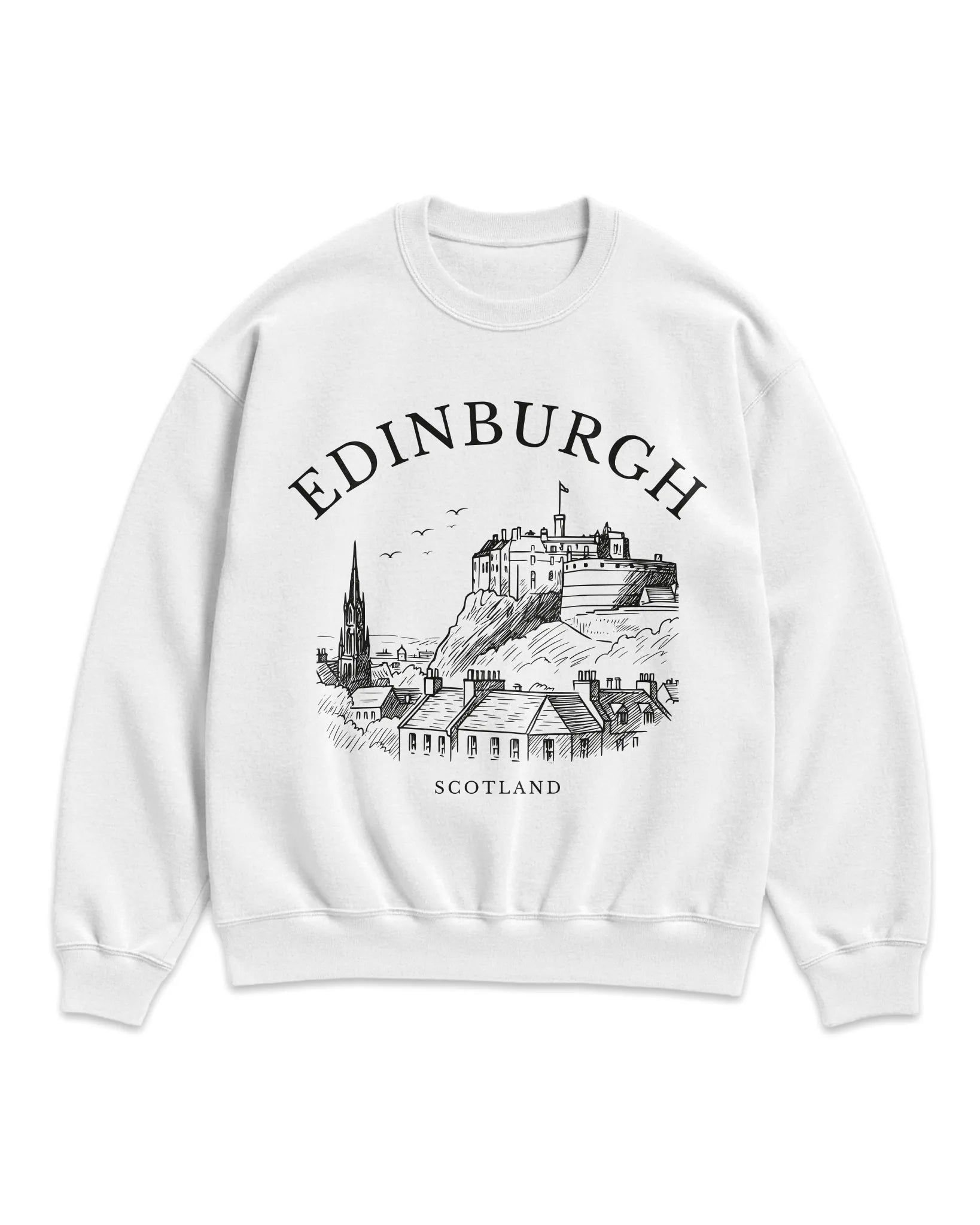 Edinburgh Vintage Sketch Sweatshirt