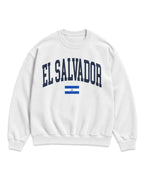 El Salvador Collegiate Flag Sweatshirt