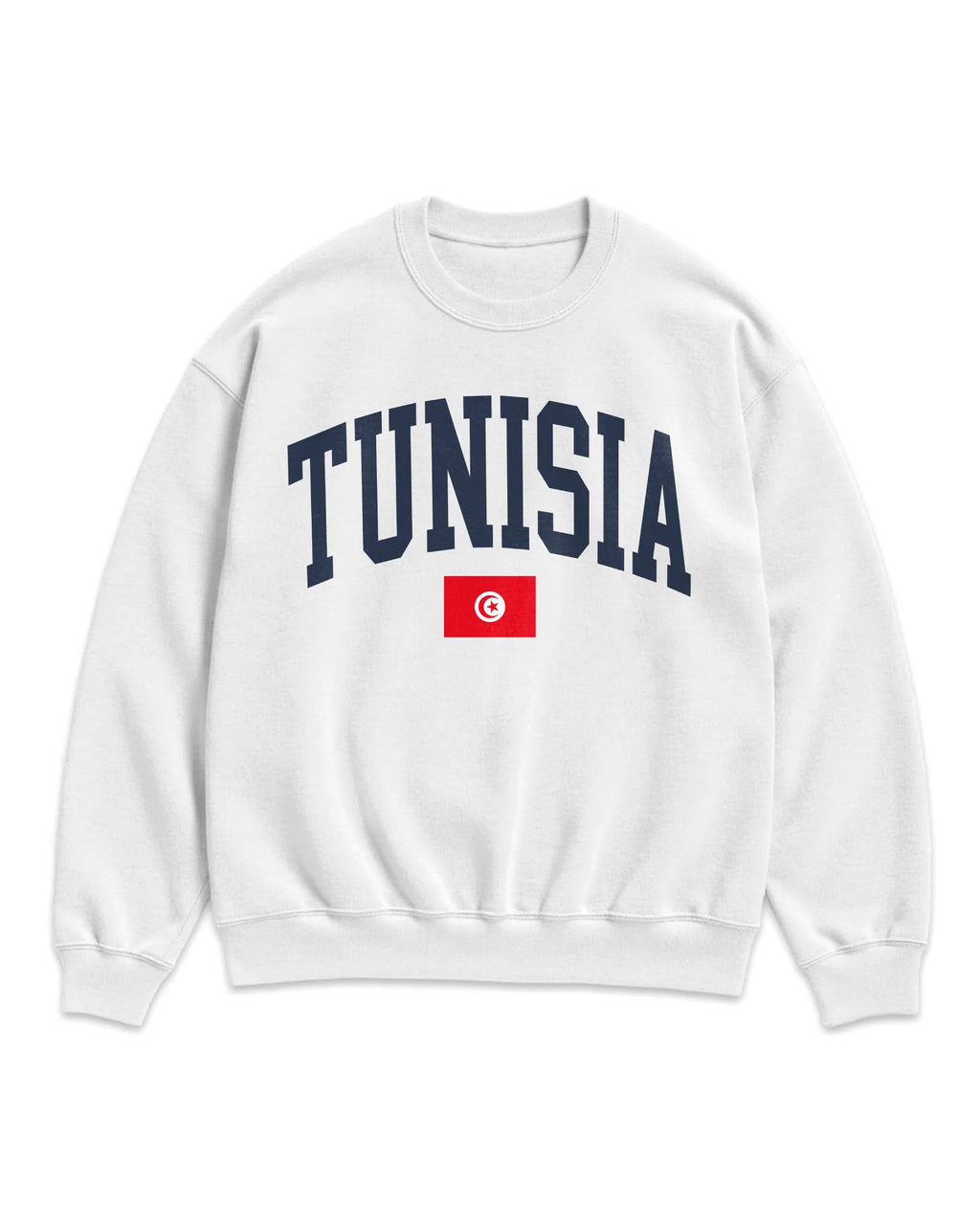 Tunisia Collegiate Flag Sweatshirt