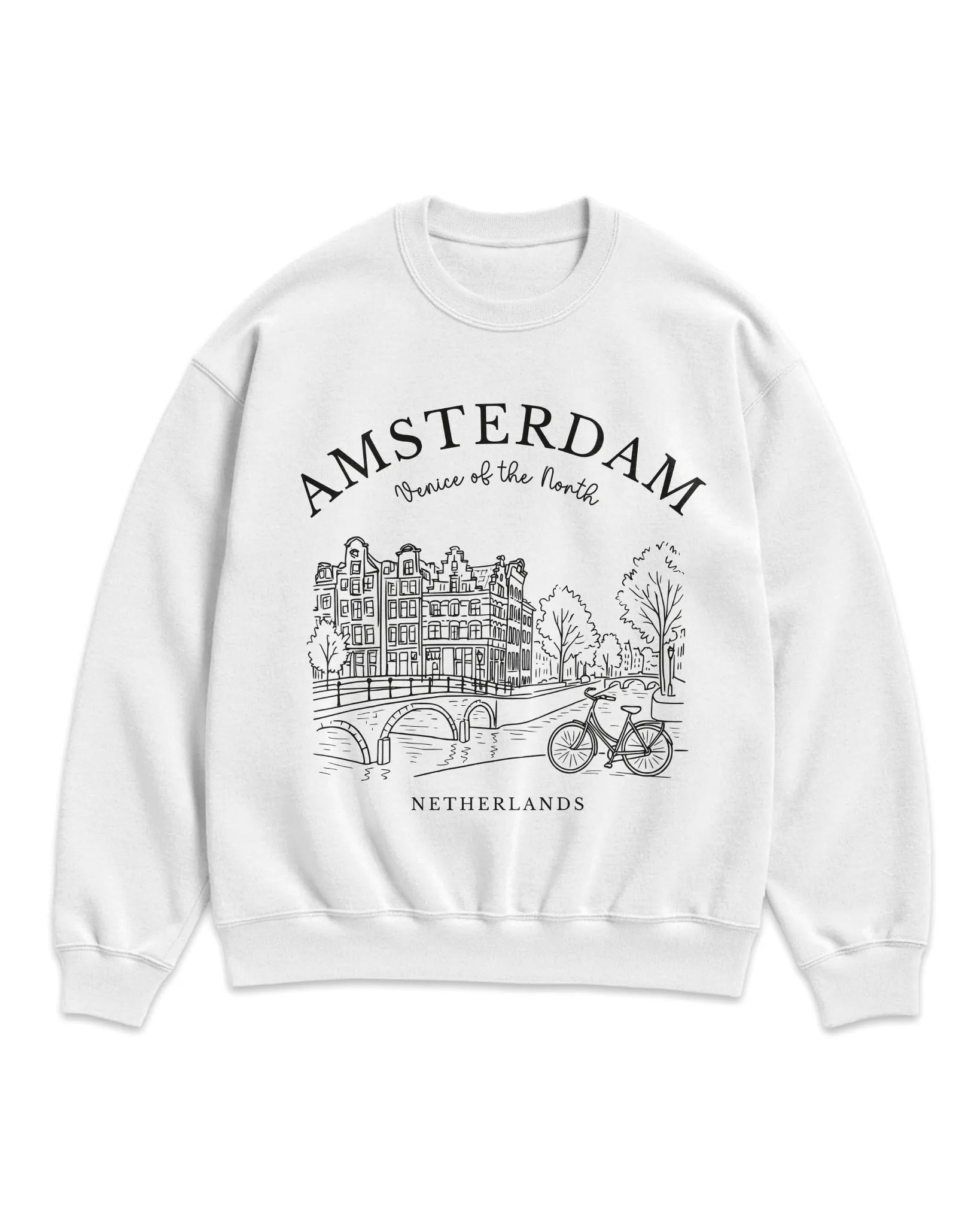 Amsterdam Vintage Sketch Sweatshirt