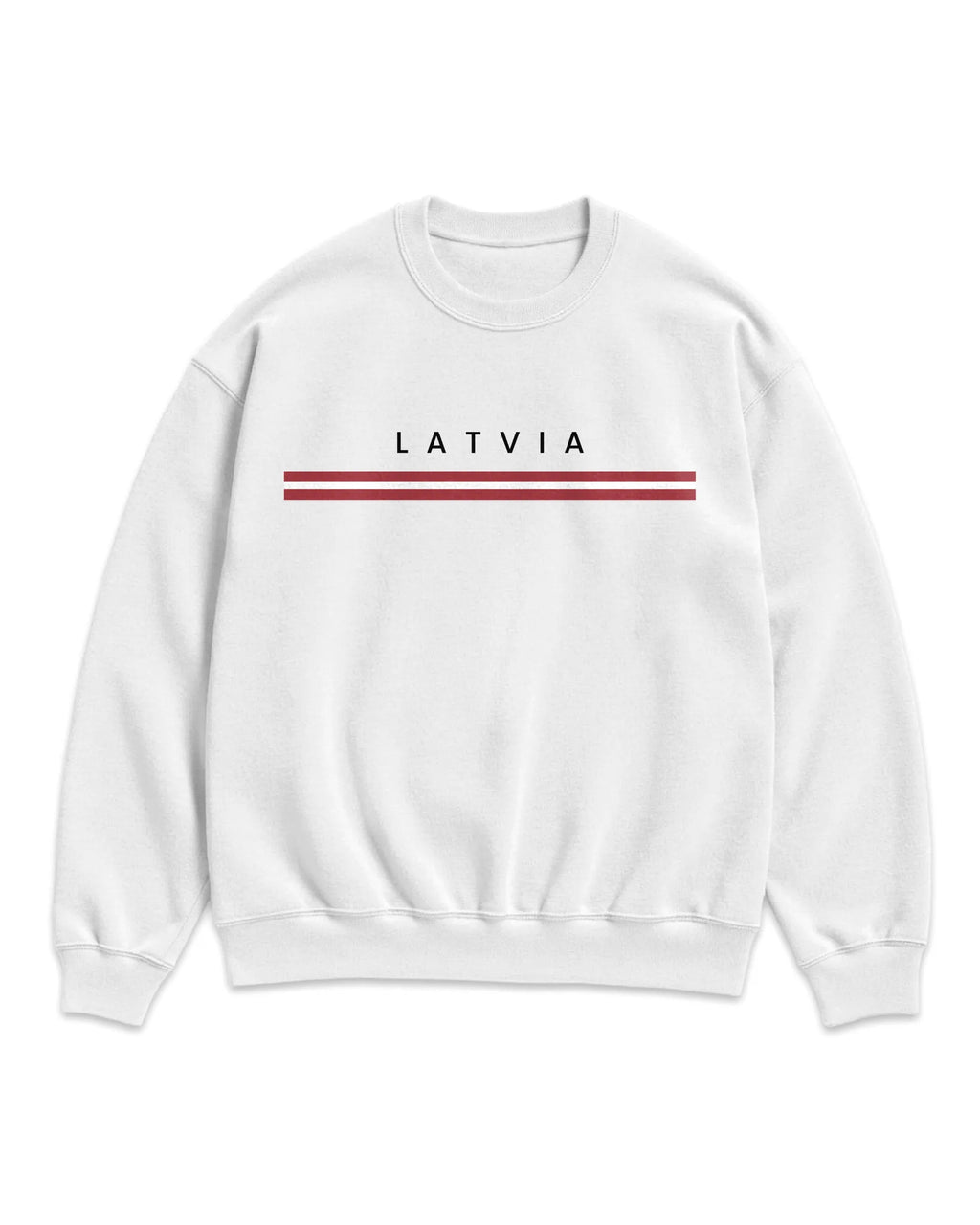 Latvia Flagline Sweatshirt