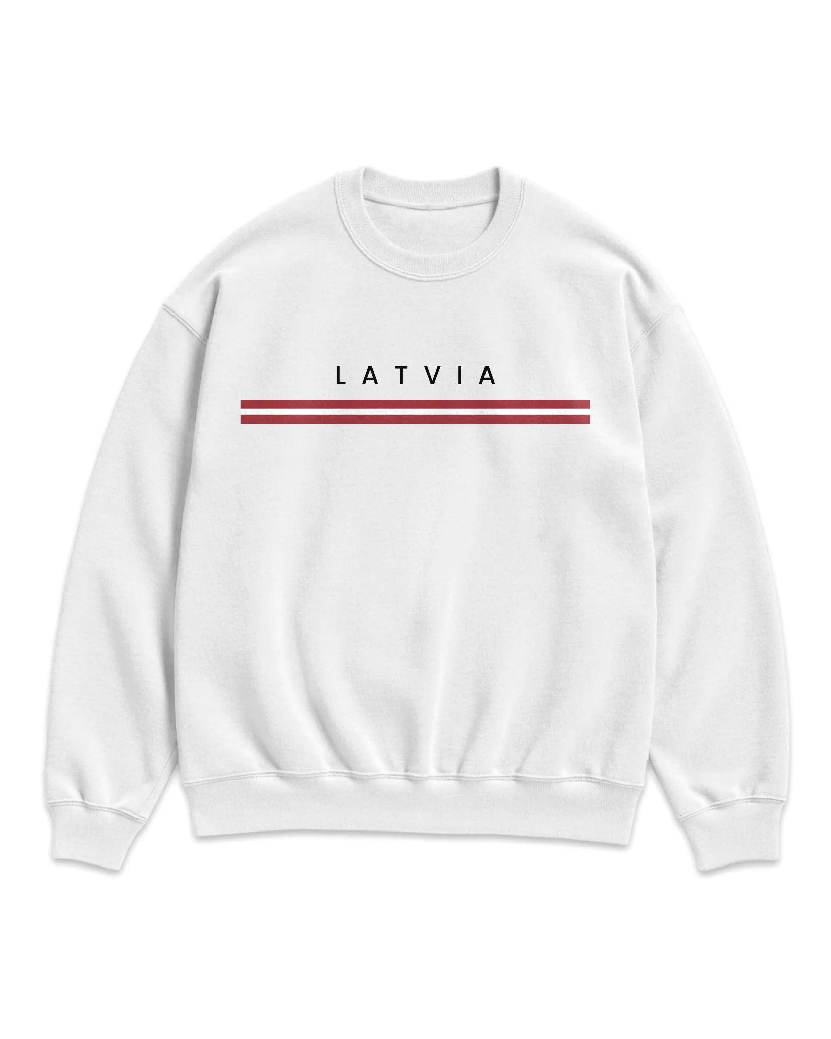 Latvia Flagline Sweatshirt