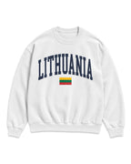 Lithuania Collegiate Flag Sweatshirt