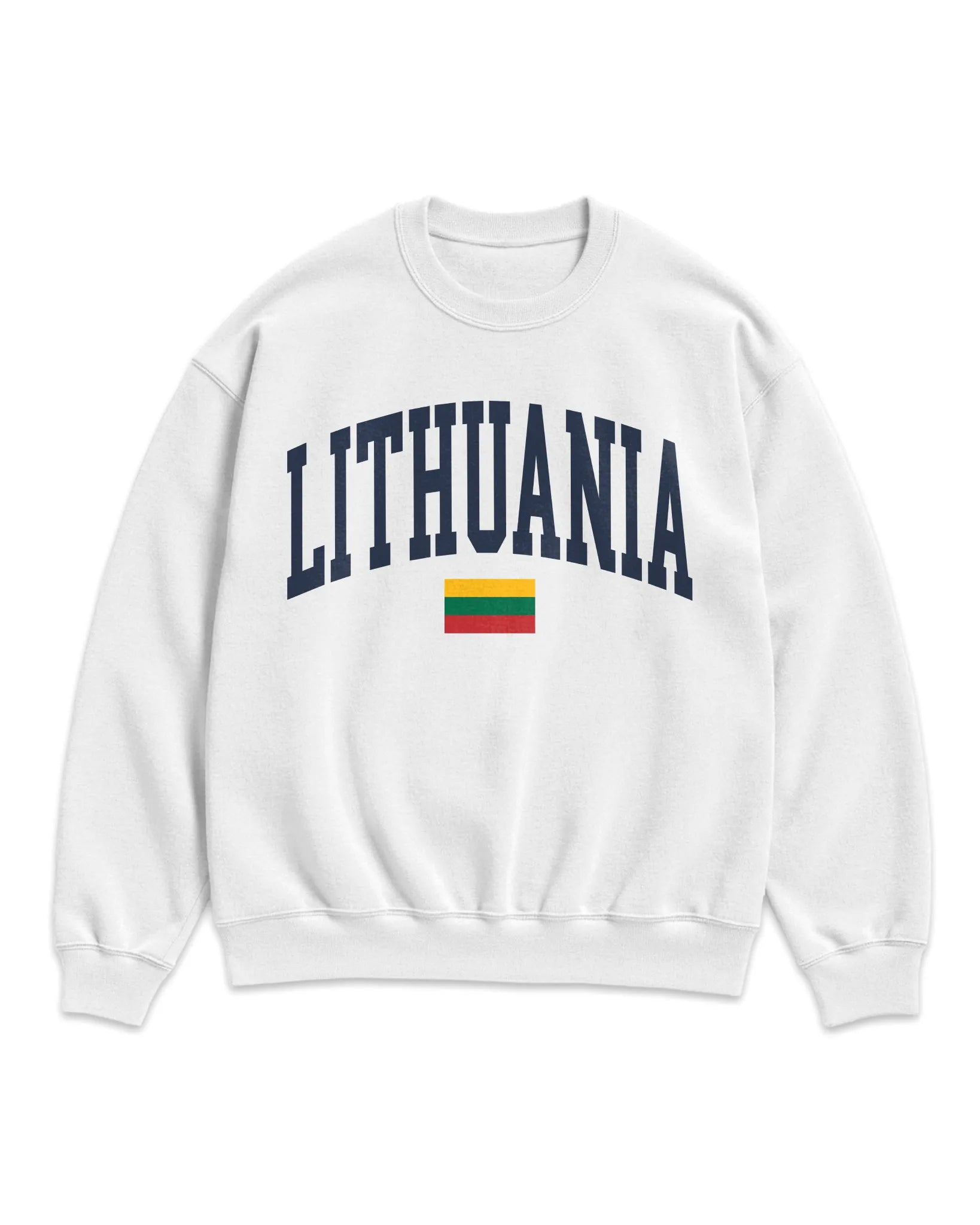 Lithuania Collegiate Flag Sweatshirt