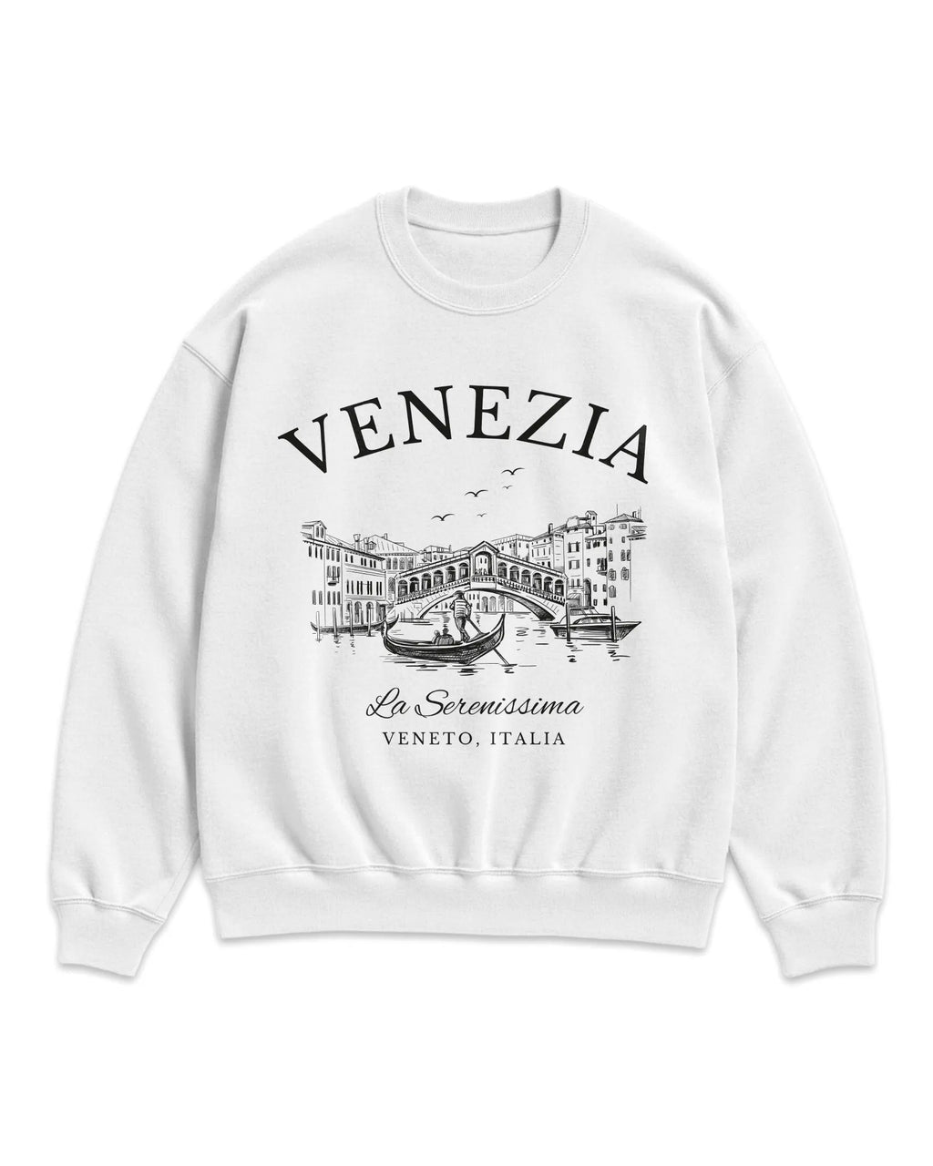 Venice Vintage Sketch Sweatshirt