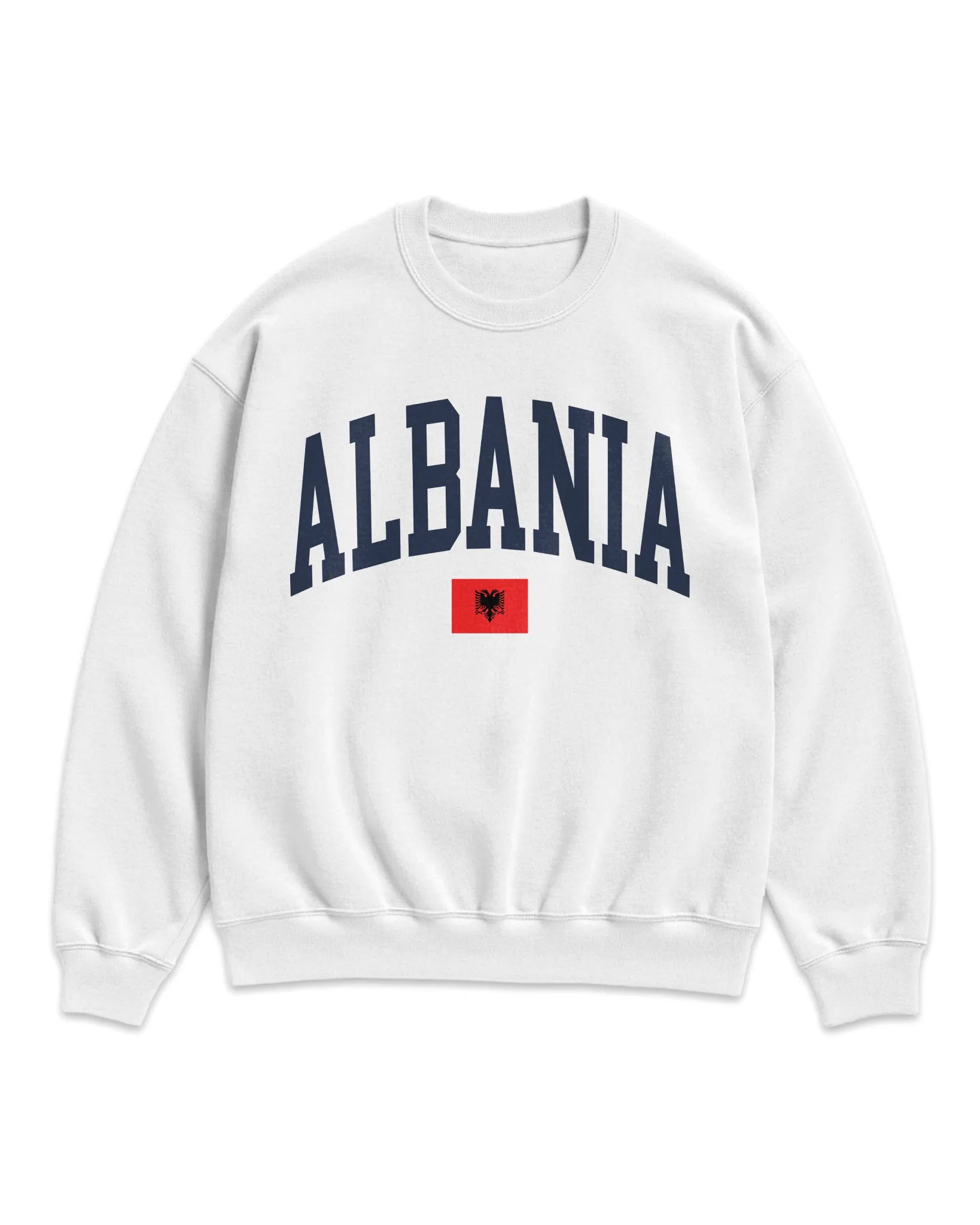Albania Collegiate Flag Sweatshirt