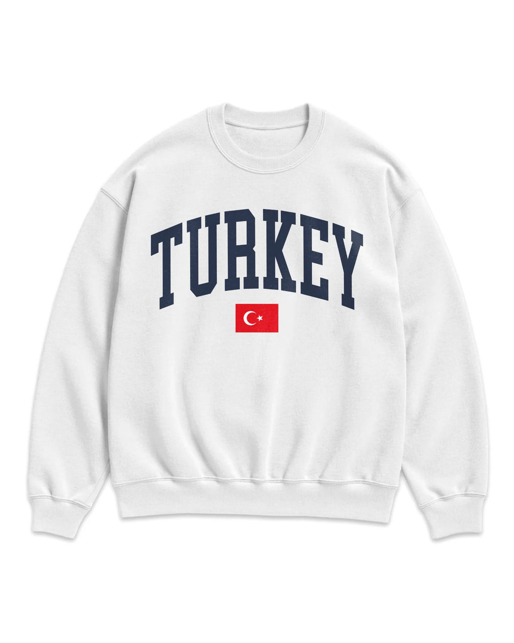 Turkey Collegiate Flag Sweatshirt