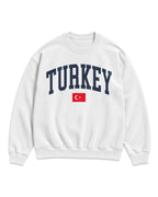 Turkey Collegiate Flag Sweatshirt