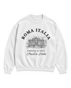 Trevi Fountain Vintage Sketch Sweatshirt