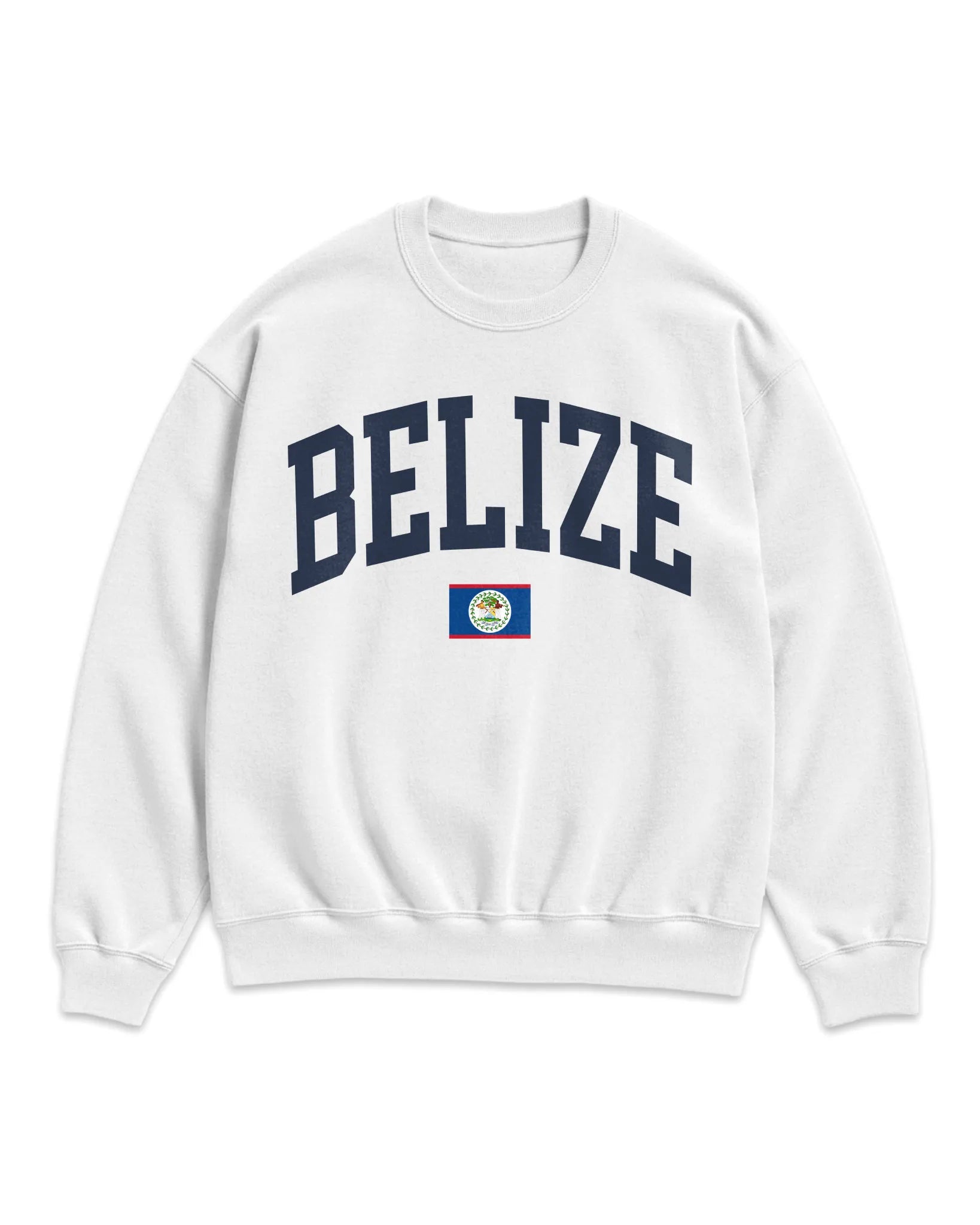 Belize Collegiate Flag Sweatshirt