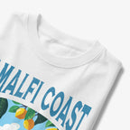 Amalfi Coast Italy Vintage Travel Poster T-Shirt
