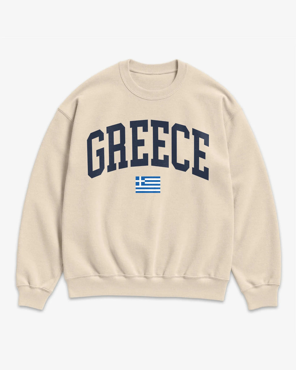 Greece Collegiate Flag Sweatshirt