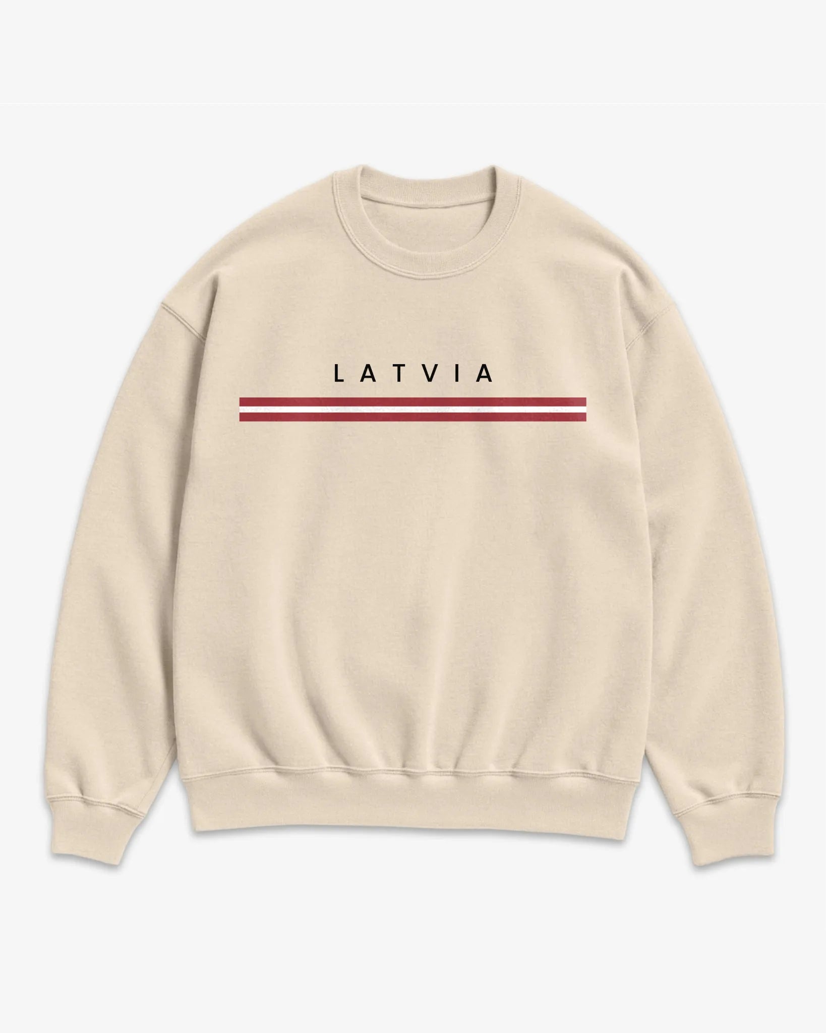 Latvia Flagline Sweatshirt