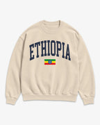 Ethiopia Collegiate Flag Sweatshirt