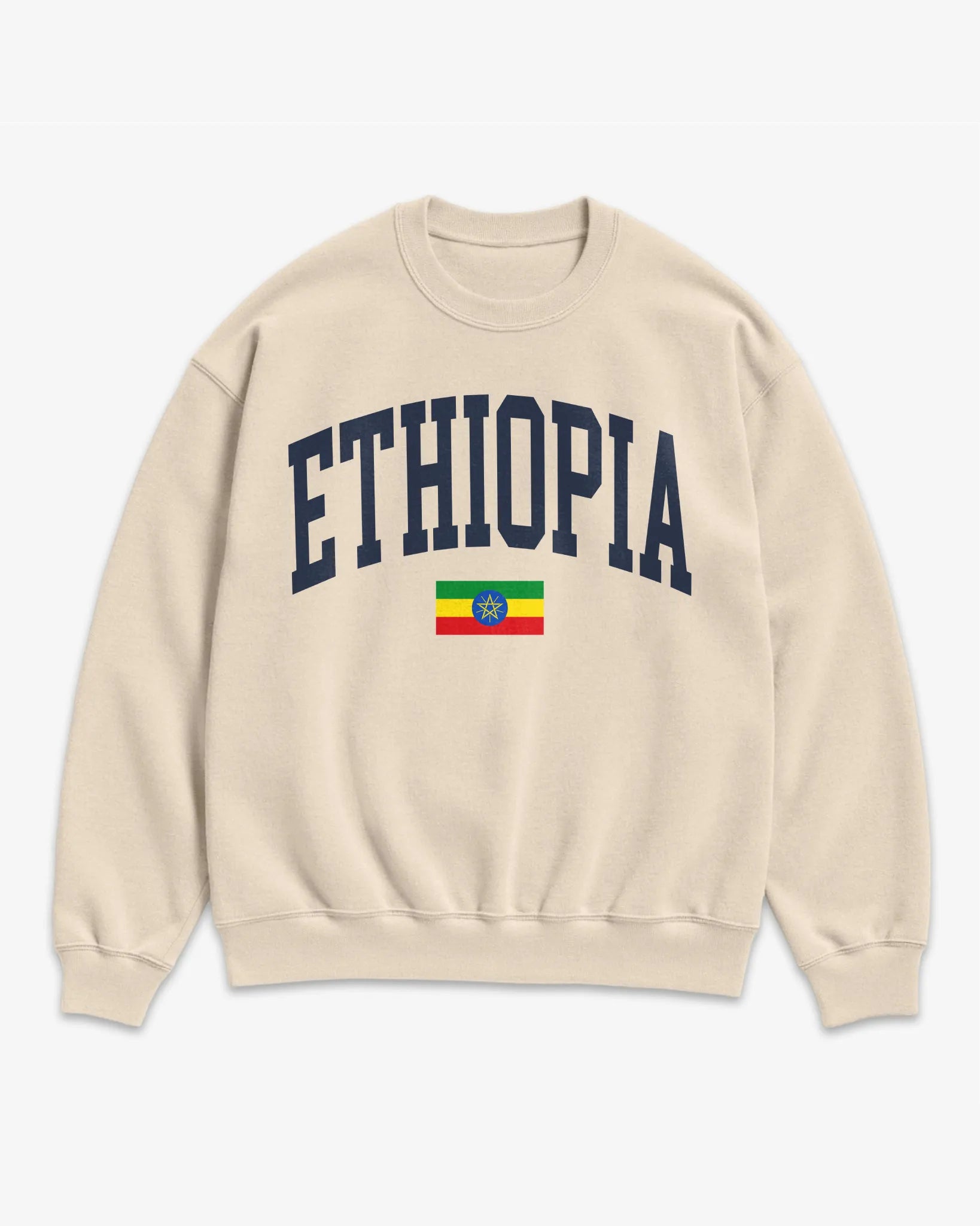 Ethiopia Collegiate Flag Sweatshirt