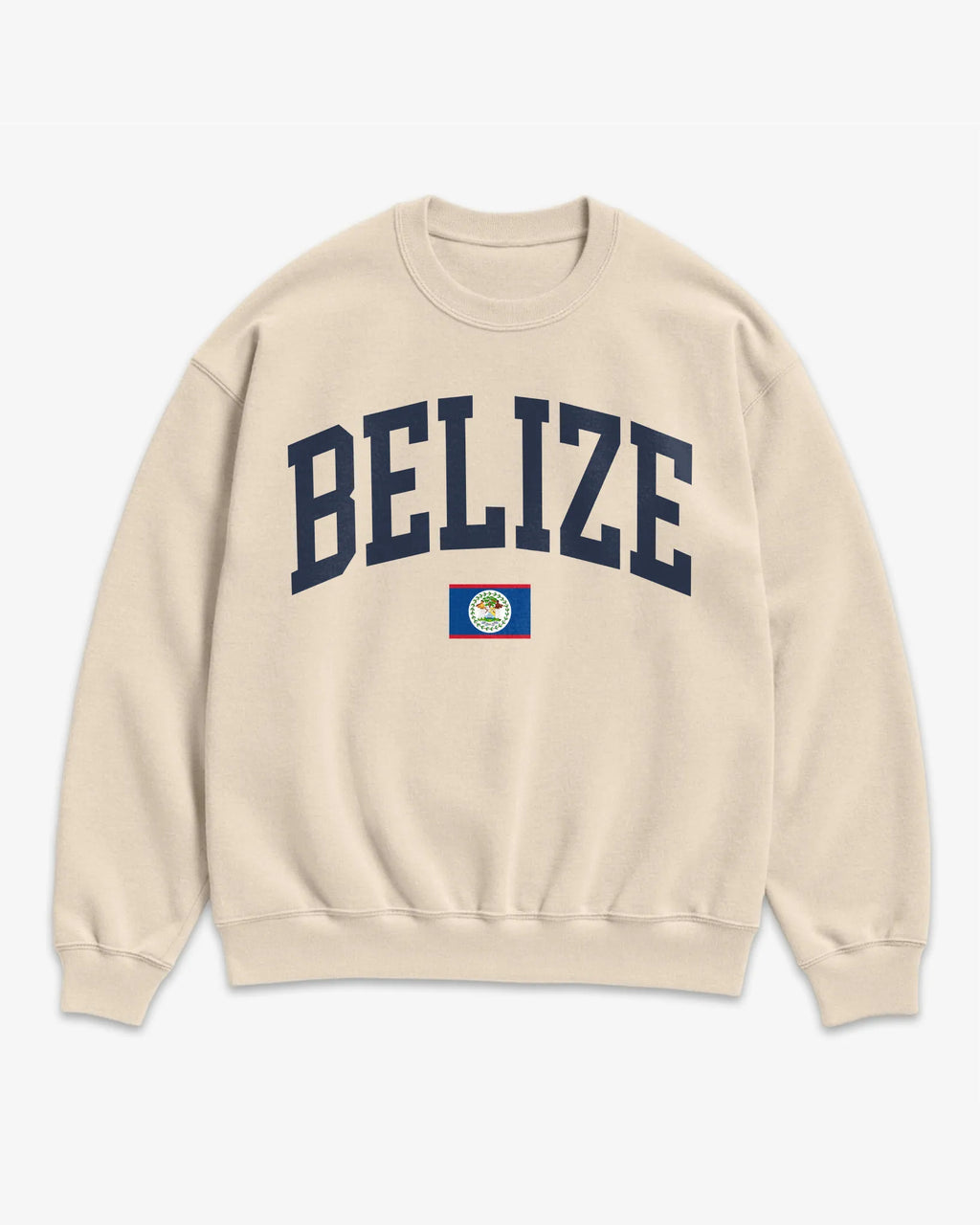 Belize Collegiate Flag Sweatshirt