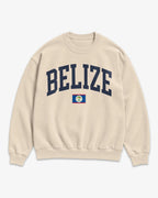 Belize Collegiate Flag Sweatshirt