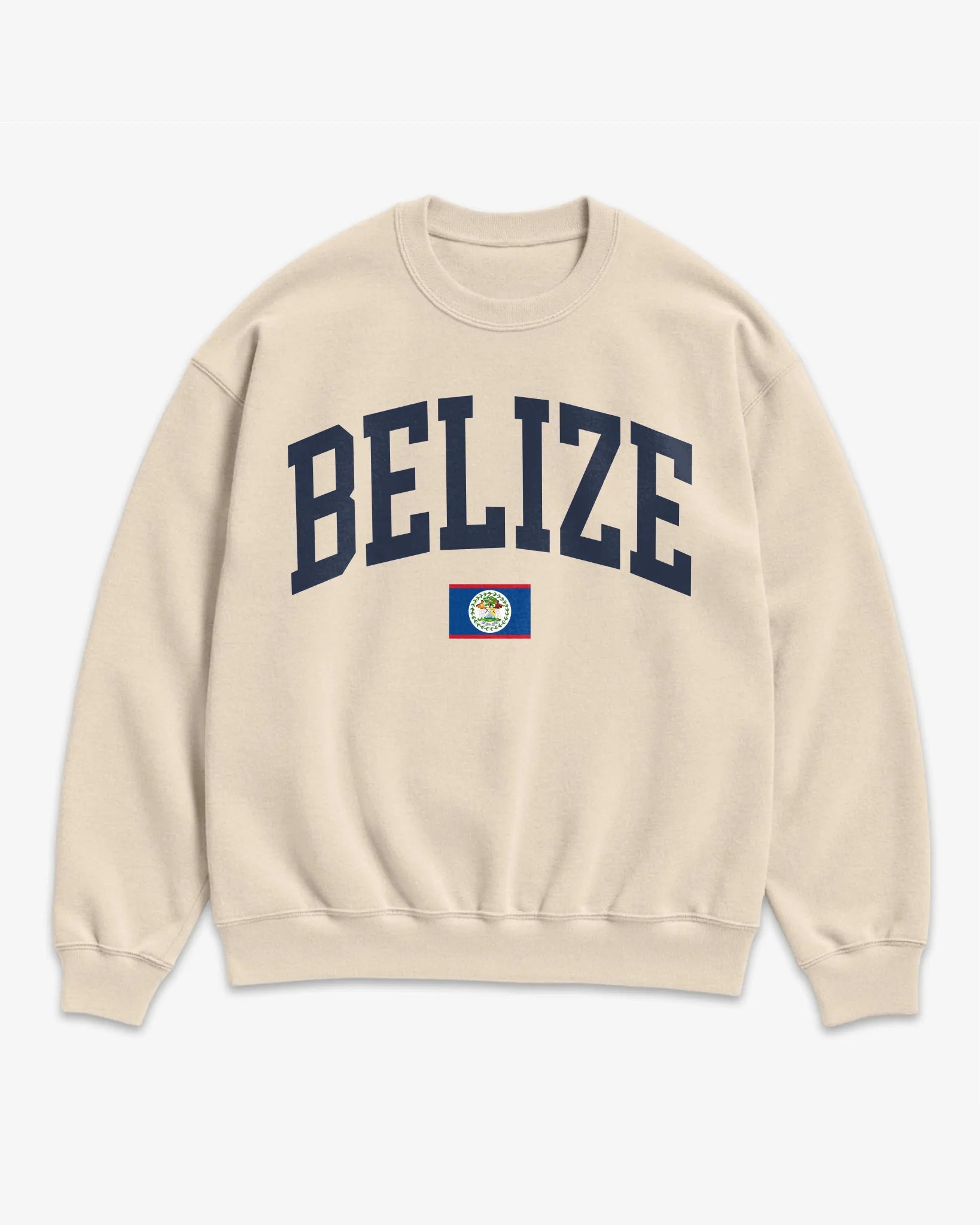 Belize Collegiate Flag Sweatshirt