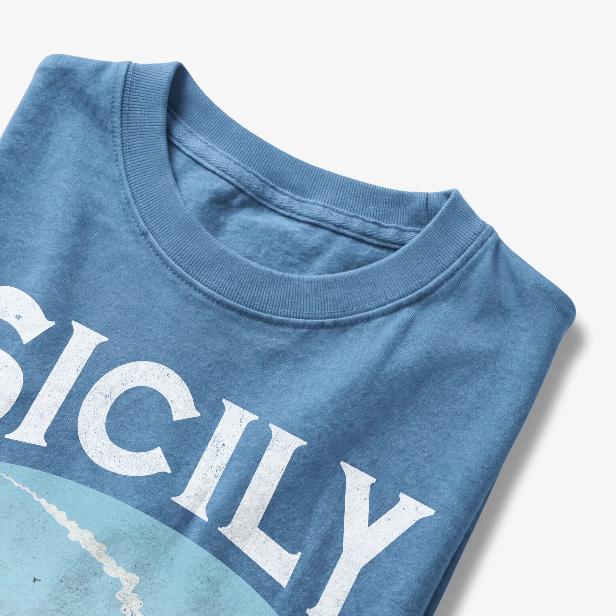 Sicily Italy Vintage Travel Poster T-Shirt