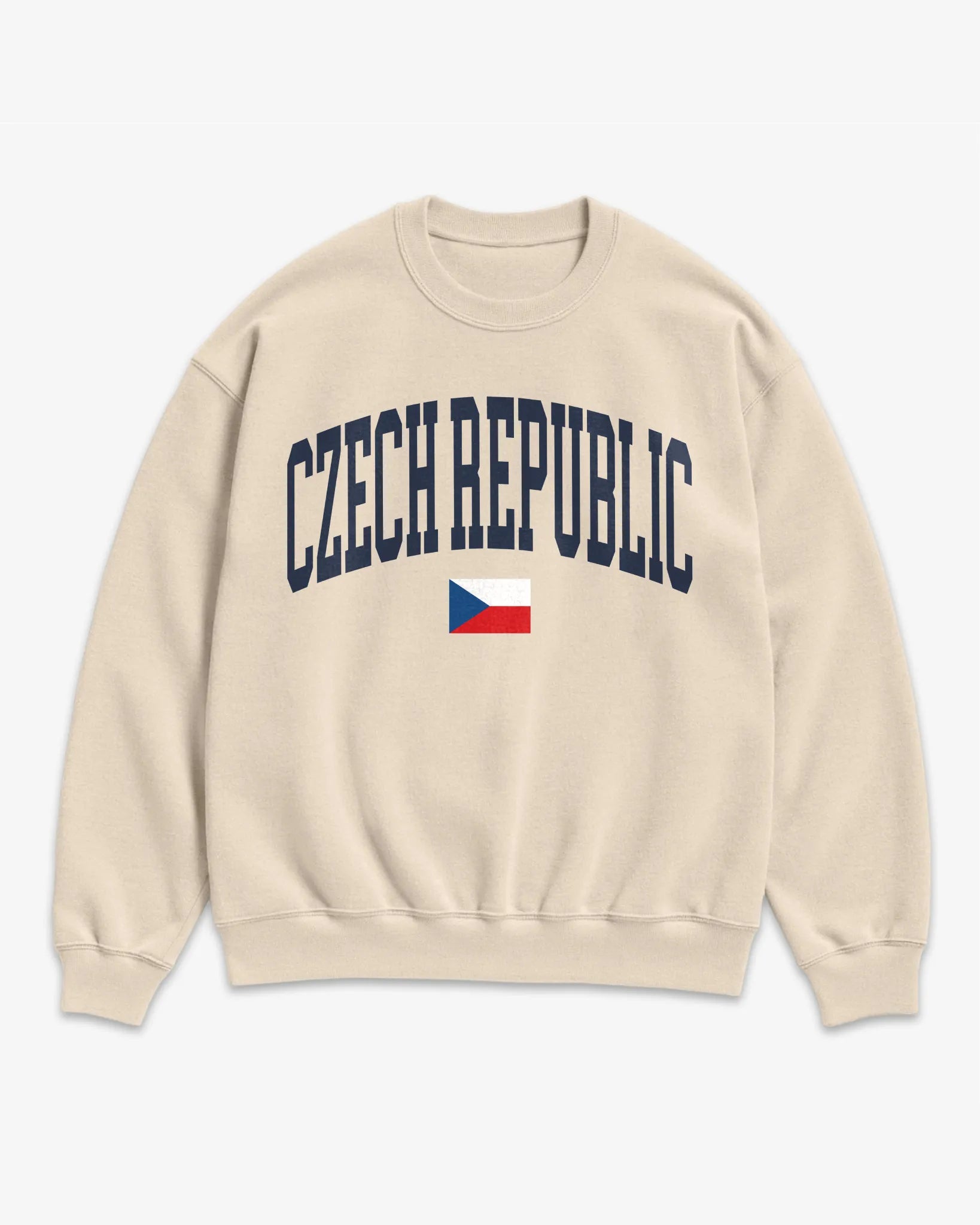 Czech Republic Collegiate Flag Sweatshirt