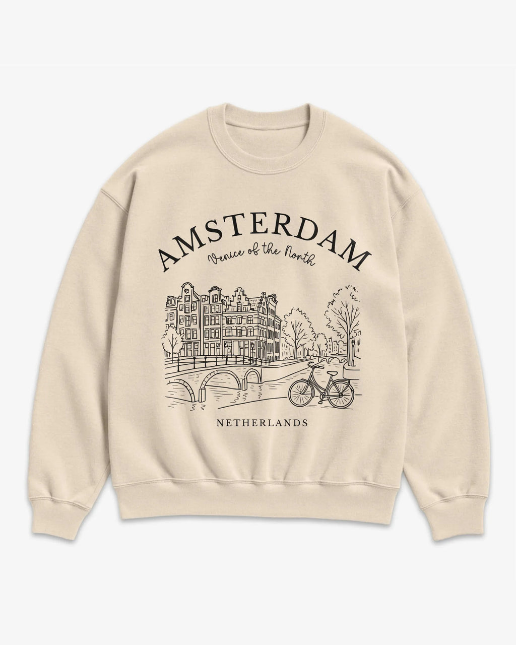Amsterdam Vintage Sketch Sweatshirt