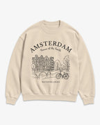 Amsterdam Vintage Sketch Sweatshirt