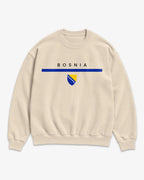 Bosnia Flagline Sweatshirt