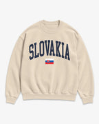 Slovakia Collegiate Flag Sweatshirt