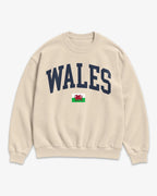 Wales Collegiate Flag Sweatshirt