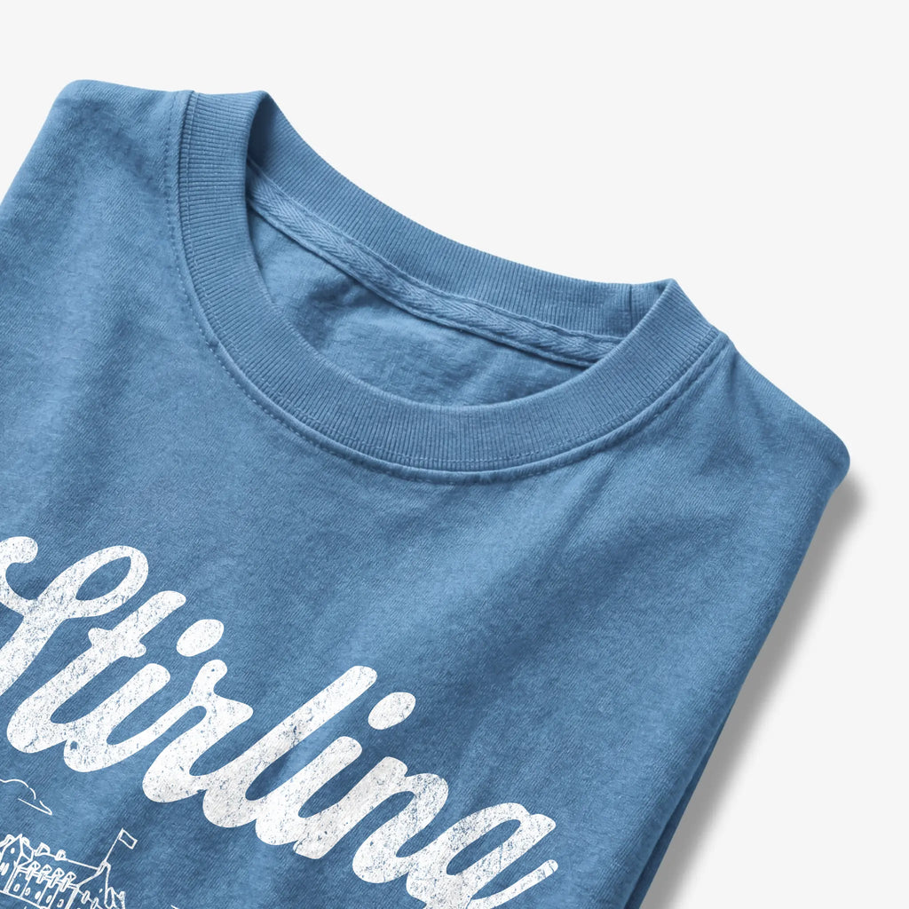 Stirling Scotland Line Art T-Shirt