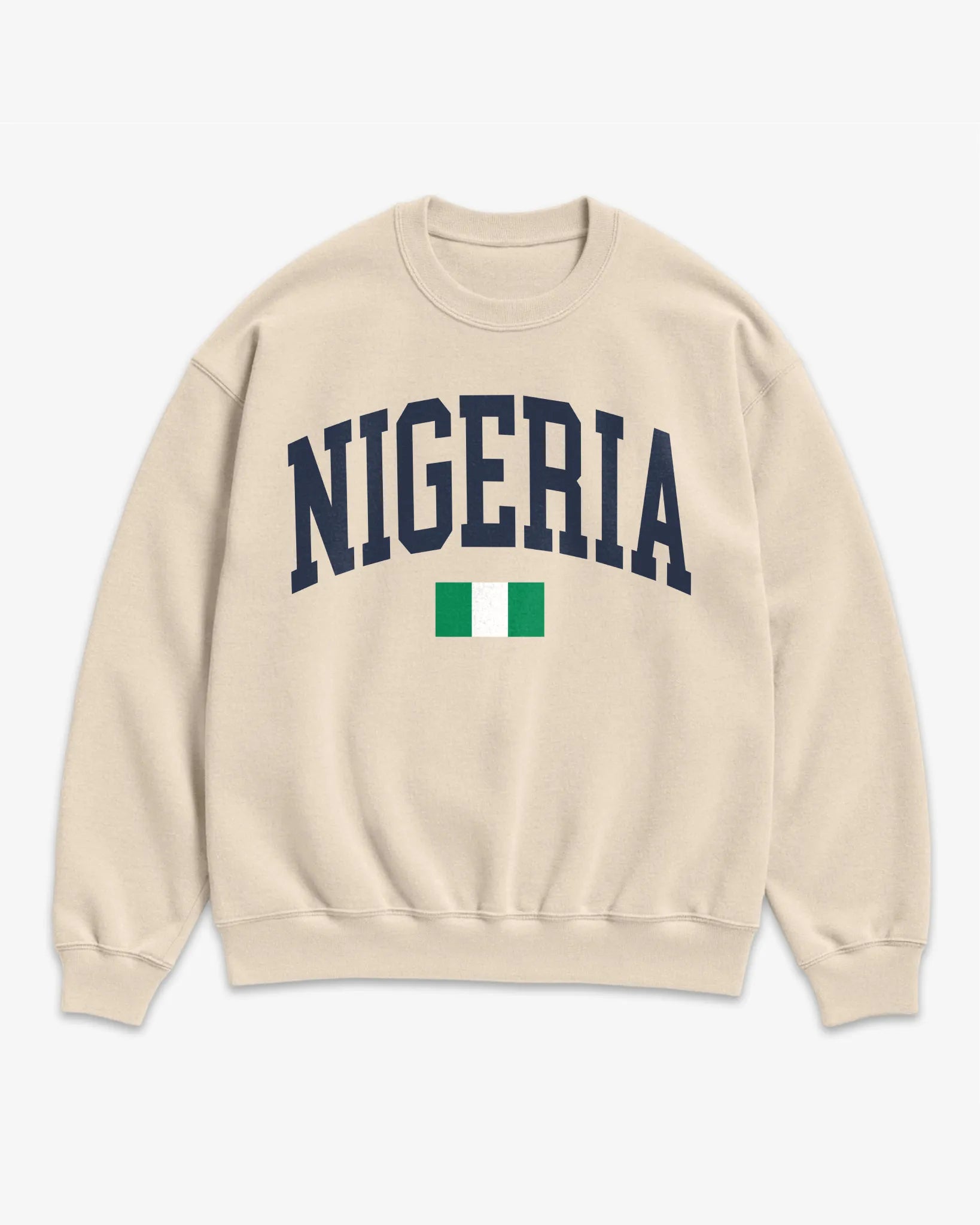 Nigeria Collegiate Flag Sweatshirt