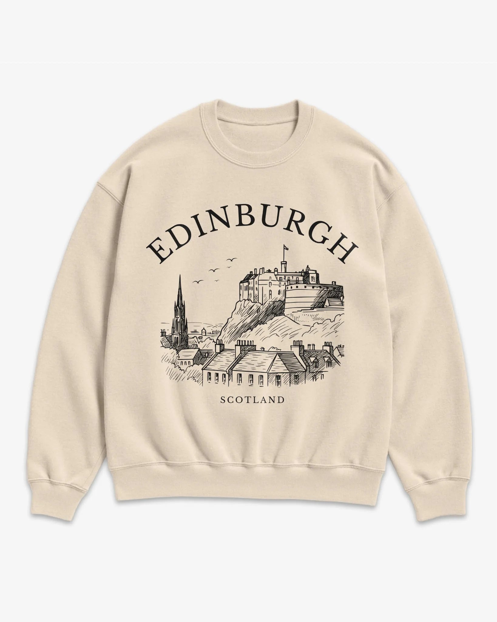 Edinburgh Vintage Sketch Sweatshirt