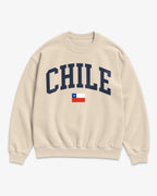 Chile Collegiate Flag Sweatshirt