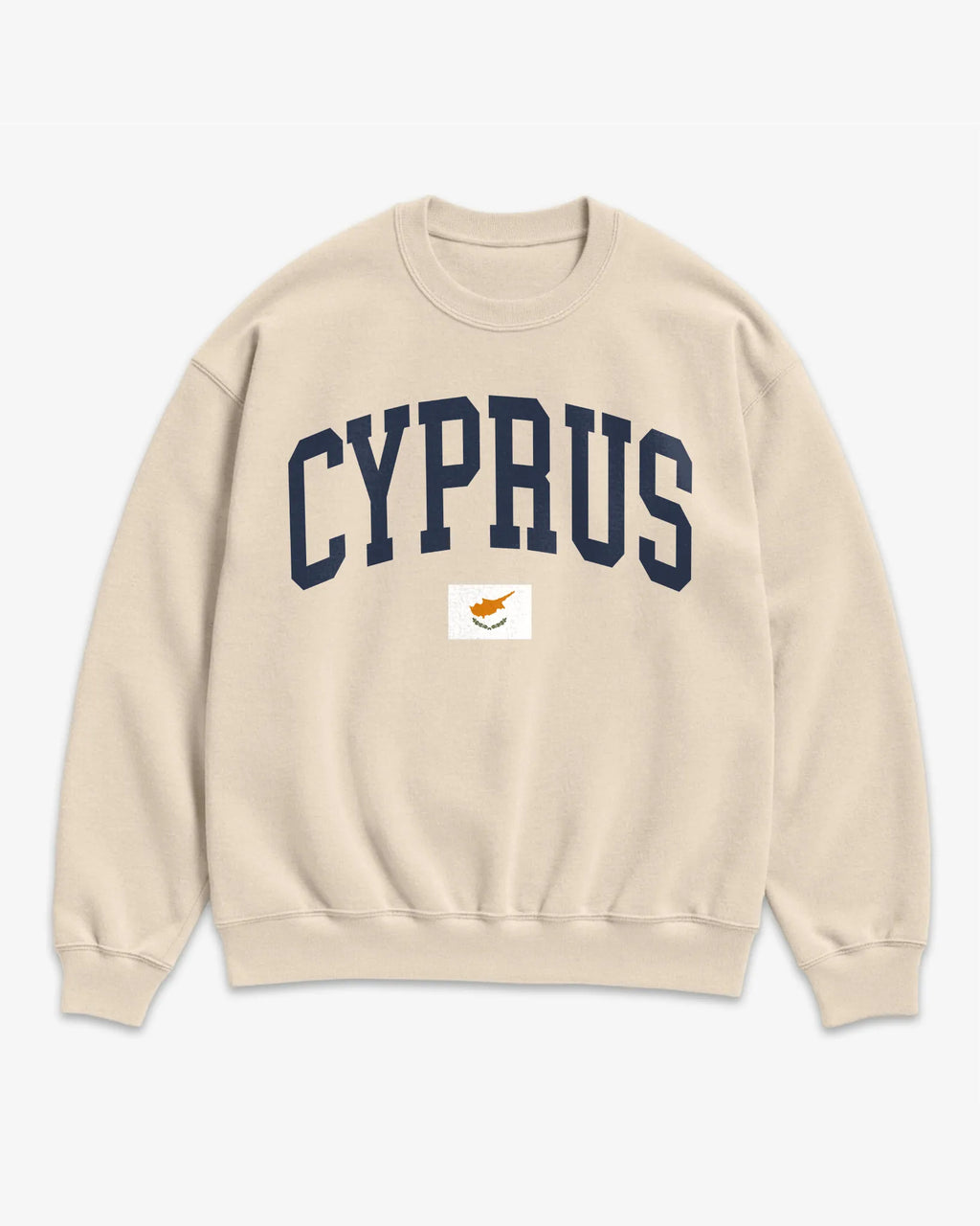Cyprus Collegiate Flag Sweatshirt