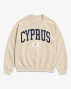 Cyprus Collegiate Flag Sweatshirt