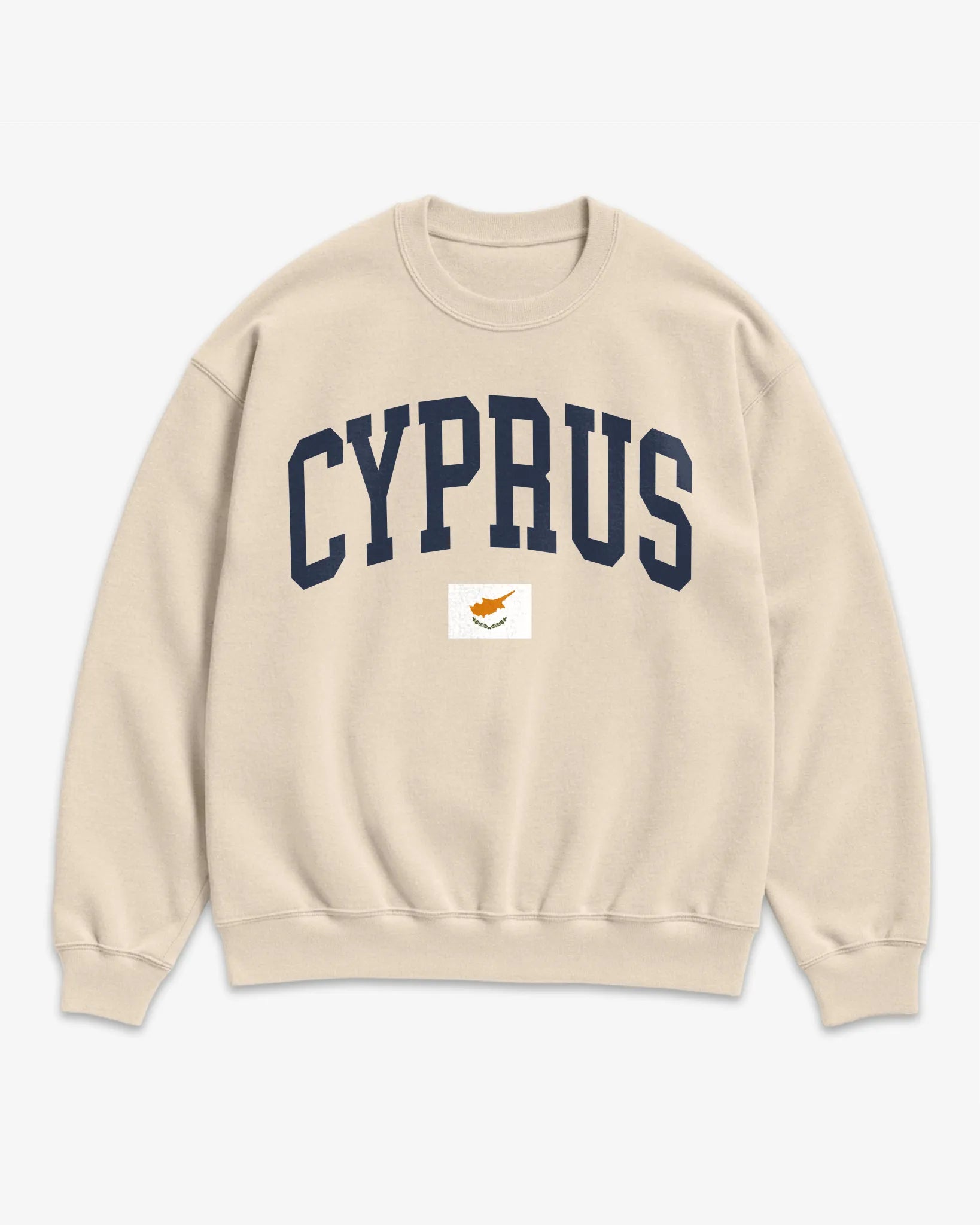 Cyprus Collegiate Flag Sweatshirt