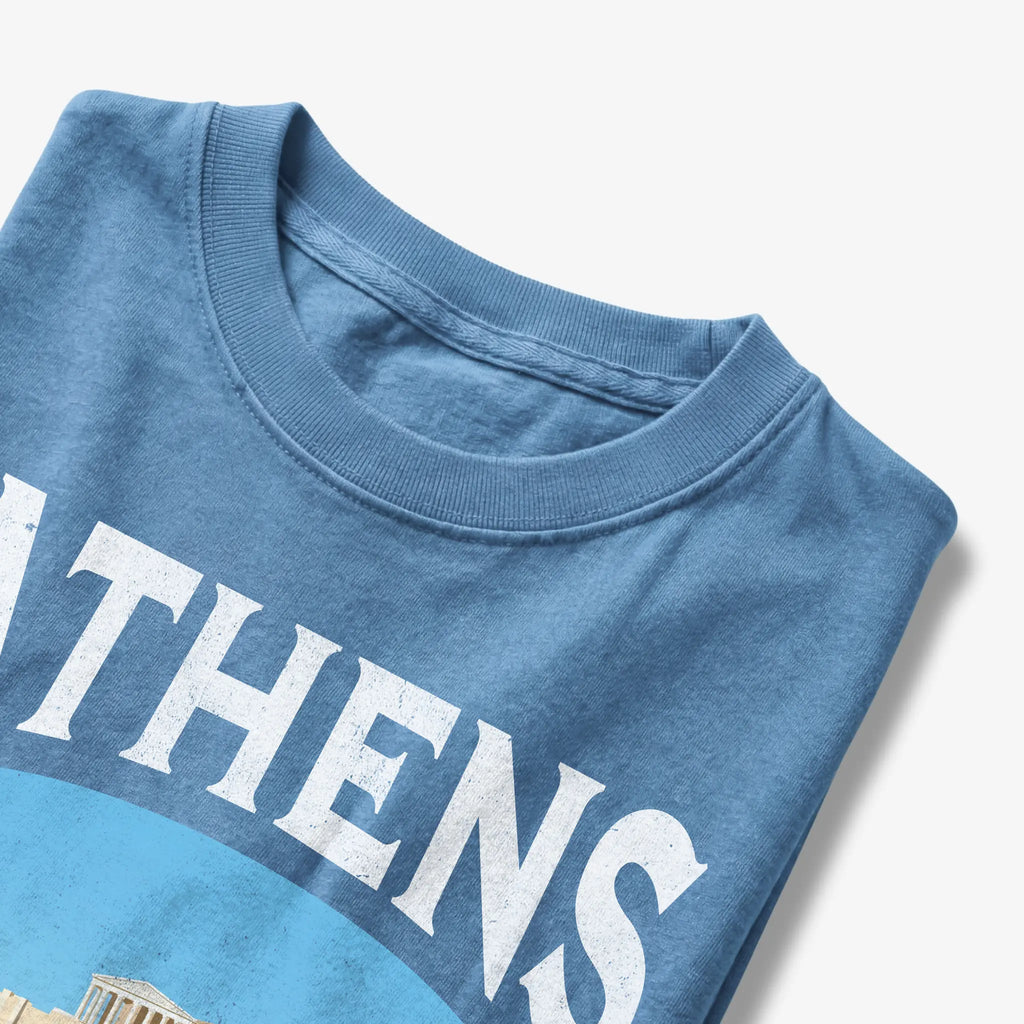 Athens Greece Vintage Travel Poster T-Shirt