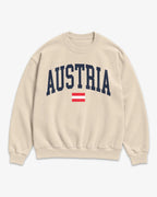 Austria Collegiate Flag Sweatshirt