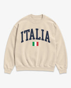 Italia Collegiate Flag Sweatshirt
